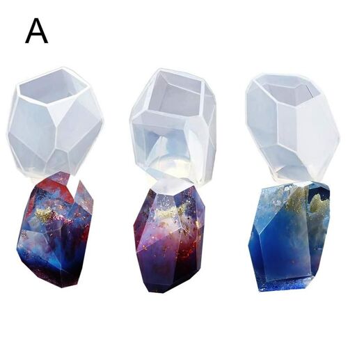 Moule 3d En Résine Époxy, Irrégulier, Fait À La Main, Pour Bijoux, Boucles D'Oreilles, Savon, Fabrication D'Ornements Décoratifs Pour La Maison, X1u0