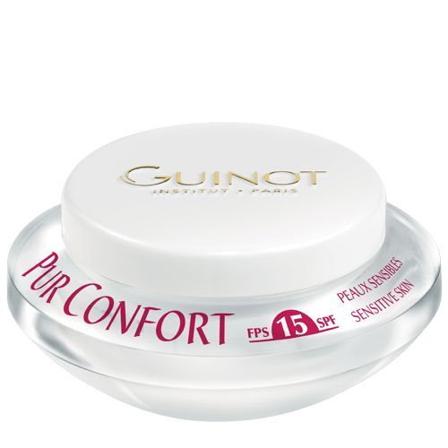 Guinot - Crème Protection Apaisante Fps 15 Peaux Sensibles Pur Confort - 50 Ml 