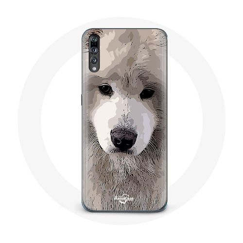 Coque Pour Huawei P20 Samoyède Gris Race De Chiens