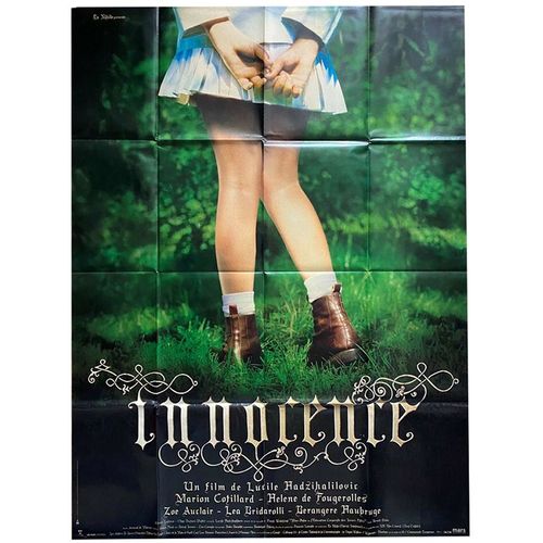 Innocence - Véritable Affiche De Cinéma Pliée- Format 120x160 Cm - De Lucile Hadzihalilovic Avec Zoé Auclair, Lea Bridarolli, Bérangère Haubruge, Marion Cotillard, Hélène De Fougerolles -2005