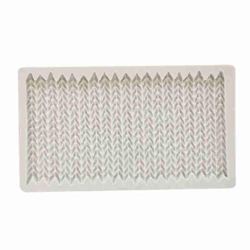 Moule À Gâteau, Pull, Texture De Tricot, Biscuits, Outil, Moules À Dentelle, Fondant En Silicone Gaufré, Décoration, Tampon G2u2 B8f7