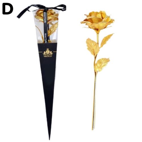 Rose éternelle colorée magnifique, emballage de fleurs artificielles, pour la saint-valentin, la maison, décoration de fête de mariage, noël