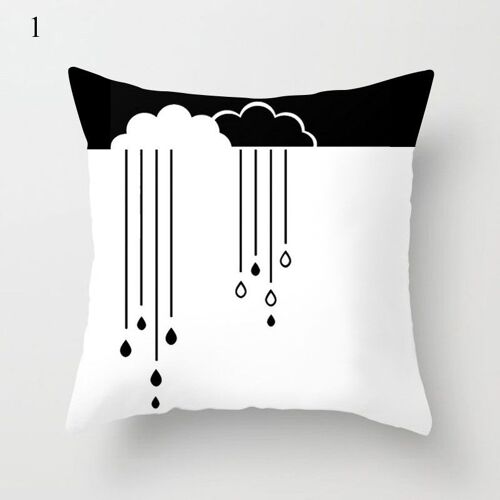 Housse De Coussin En Forme D'Animal De Dessin Animé Pour Enfants, Taie D'Oreiller Décorative En Polyester, Pour La Maison, La Chambre À Coucher, Le Canapé, La Voiture