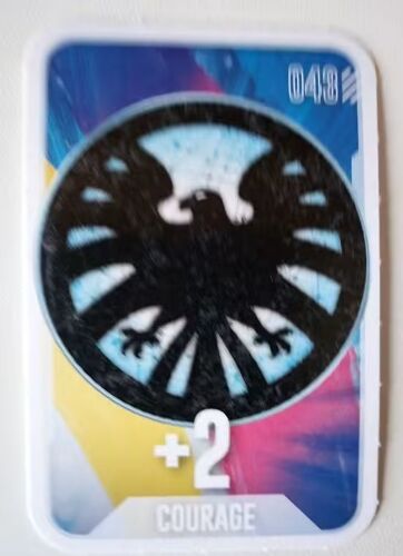 Carte Leclerc Marvel 2022 "Pars En Mission" - Courage+2, N° 043 43