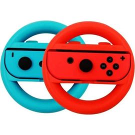 2 Pièces Volant De Course Roue Pour Nintendo Switch Rougebleu