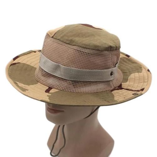 Chapeau Dété Unisexe Avec Voile De Protection Solaire Pour La Pêche - Ohp - Sansha - Camouflage - Taille 60cm