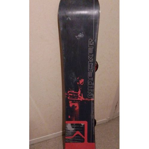 Planche De Snowboard Nidecker Core. Taille 1m50. Avec Housse+ Fixation+ Cire
