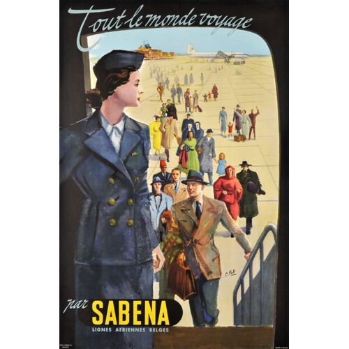 Affiche Sabena