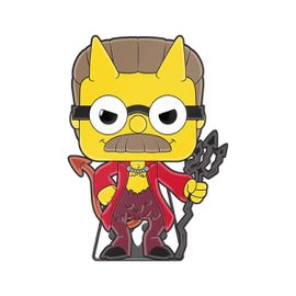 Les Simpson Horror - Pin Pin's Pop! Émaillé Devil Flanders 10 Cm