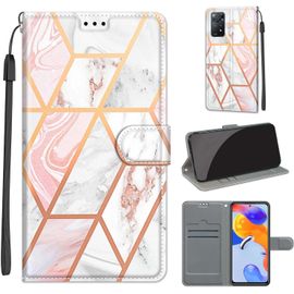 Etui Coque Xiaomi Redmi Note 11 Pro 5g Global, Antichoc Housse Note 11 Pro Global Cuir Pu Portefeuille Etui Avec [Fentes Pour Cartes] Coque Pour Note 11 Pro+ 5g (India) / Note 11e Pro
