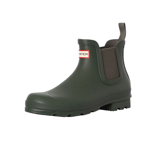 Hunter Bottines Chelsea Originales En Caoutchouc Vert