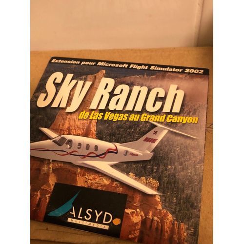 Flight Simulator 2002sky Ranch, De Las Vegas Au Grand Canyon (Add On)