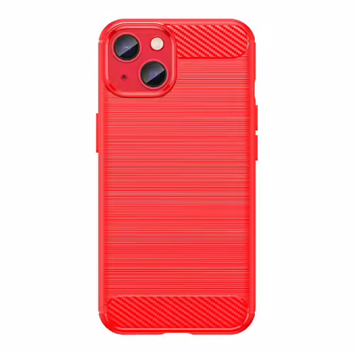 Coque Pour Iphone 13,Technologie De Sérigraphie Protection Tpu Housse Étui,Rouge