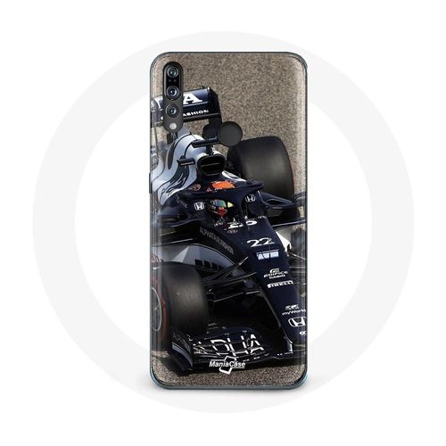 Coque Pour Huawei P30 Formule 1 Yuki Tsunoda Pilote Automobile De F1 Bleu