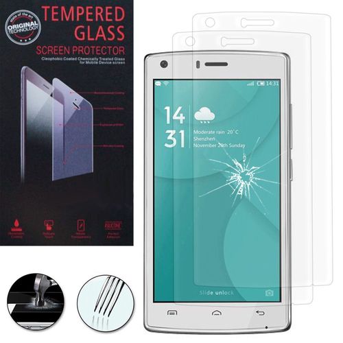Lot / Pack De 2 Films Verre Trempé Pour Doogee X5 Max/ X5 Max Pro 5.0" Protection D'écran