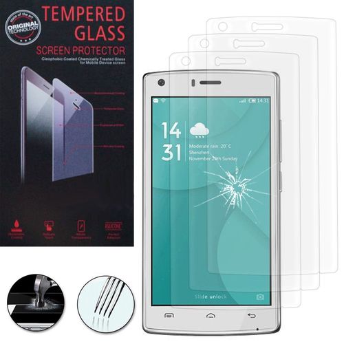 Lot / Pack De 3 Films Verre Trempé Pour Doogee X5 Max/ X5 Max Pro 5.0" Protection D'écran