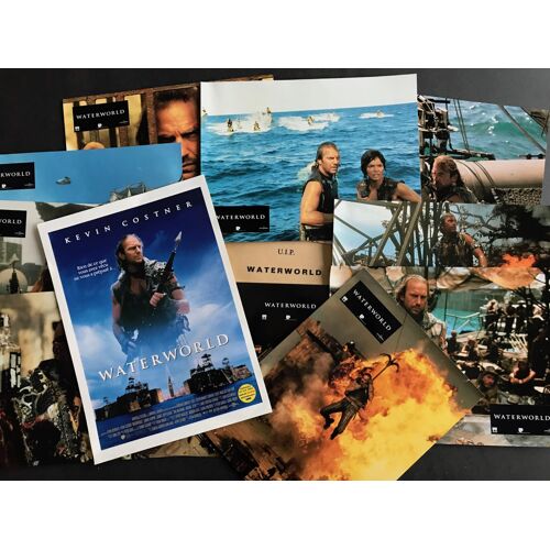 Waterworld - Kevin Costner - Jeu De 10 Photos Affiche A4 - Photo Exploitation Originale Cinema