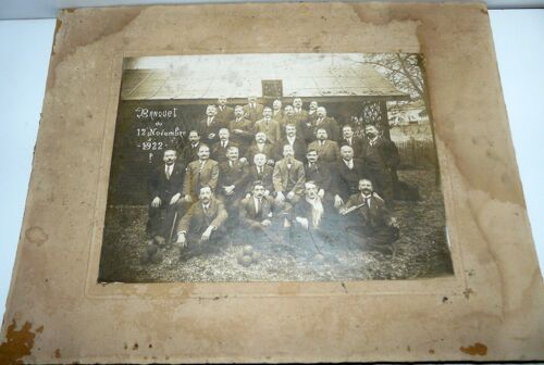 69 Lyon, Vingtaine De La Boucle, Photo Du Banquet Du 12 Novembre 1922, Photos Deina