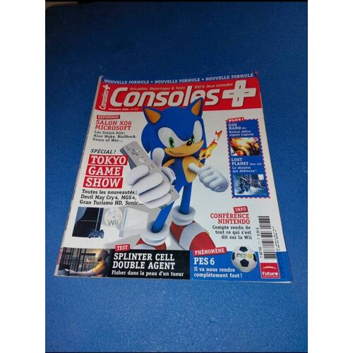 Consoles Plus + Numéro 117 Magazine Jeux Vidéo Microsoft Xbox Wii Sonic