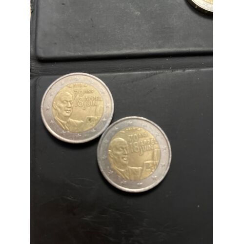 Pièce 2 € 70 Ans Appel 18 Juin