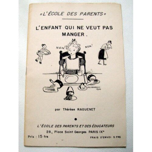 L'enfant Qui Ne Veut Pas Manger