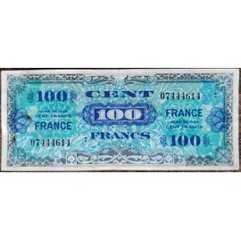 Billet 100 Francs 1944 France Préparé Par Les Usa Pour La Libération S2 07444614