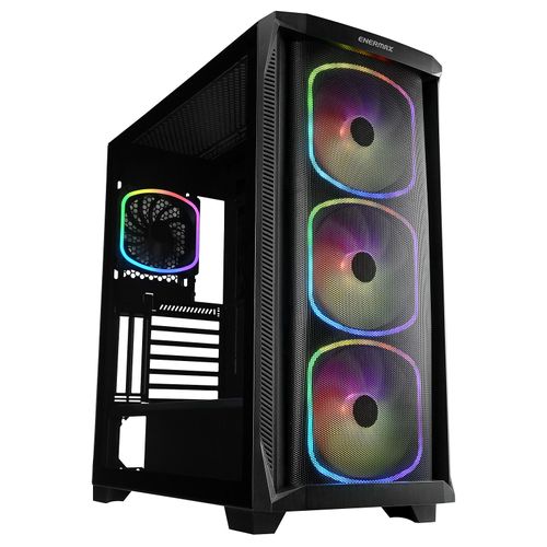 Boitier PC Moyen Tour E-ATX Enermax StarryKnight SK30 RGB avec panneaux vitrés - Noir