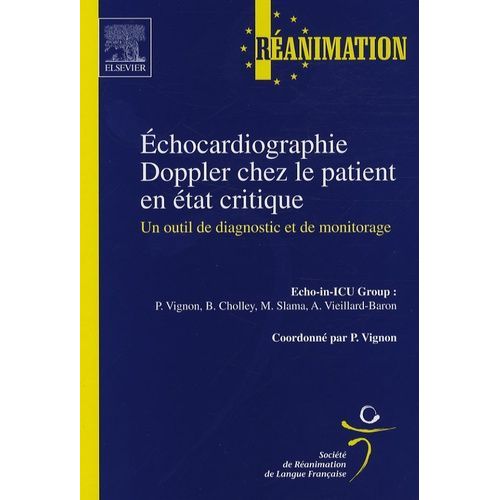 Echocardiographie Doppler Chez Le Patient En État Critique