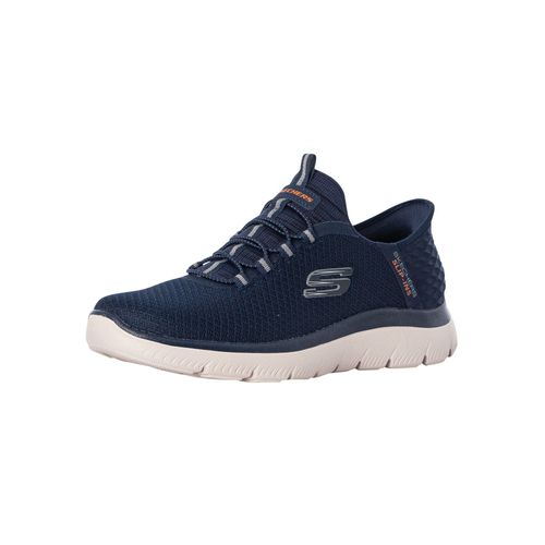 Skechers Baskets Haut De Gamme Vegan Slipsins Summits Bleu
