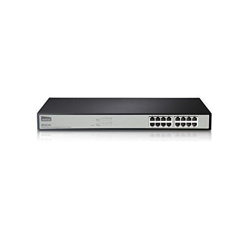 Switch 48,3cm InterTech ST3116 16 Port Fast Ethernet