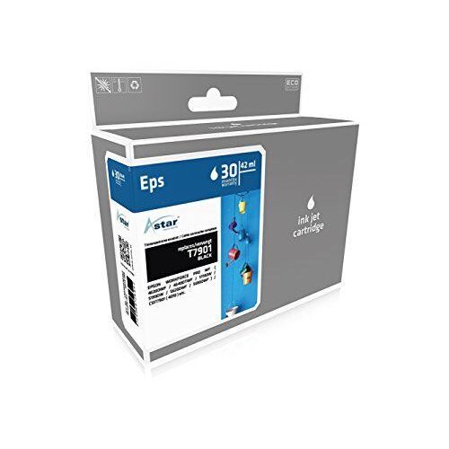 Astar AS15189 Cartouche d'encre Remanufacturée compatible avec Imprimante Epson Noir
