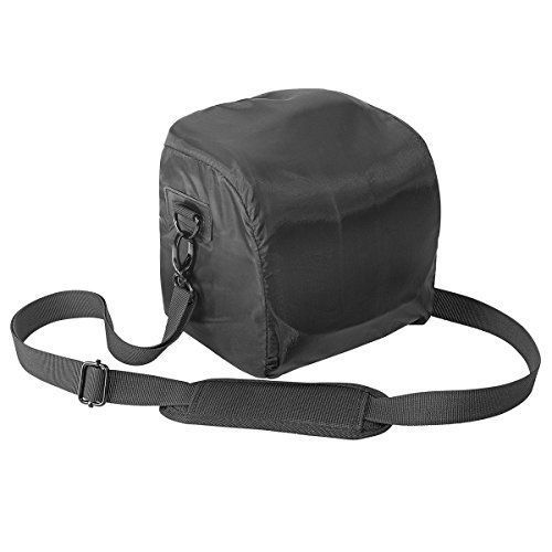 Pedea Essex Sacoche pour appareil photo reflex numérique et accessoires / avec pochette de protection anti-pluie / avec sangle d'épaule, modèle M