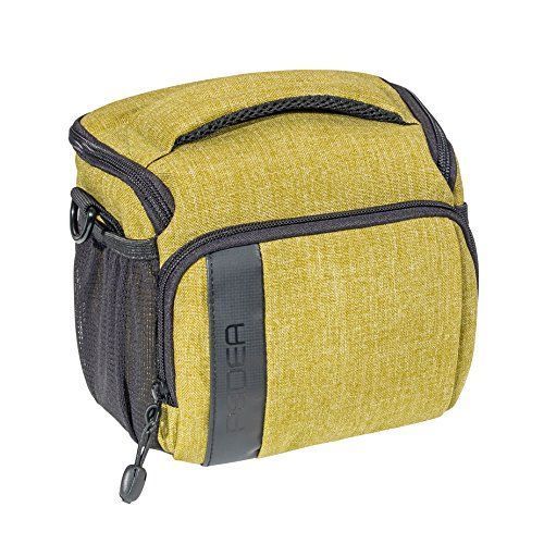 PEDEA Grand ``Fashion Sac/étui pour appareil photo-Vert