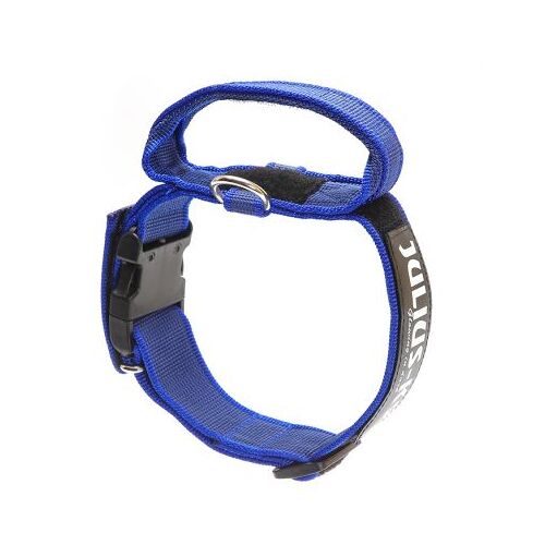 Julius K9 - Collier Avec Poignée Color Gray - Bleu - L