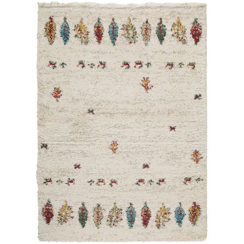 Tapis À Poils Longs Gobi Beige 80x150 Cm - Tapis Style Berbère