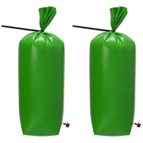 Sac D'arrosage D'arbre Pvc Irrigation Goutte À Goutte Réglable Outil De Jardin Automatique Sac D'arrosage D'arbre De Plante 2pcs