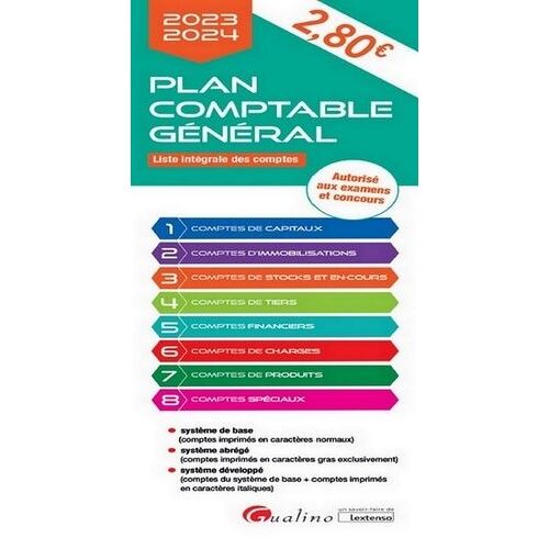 Plan Comptable Général - Edition 2023-2024