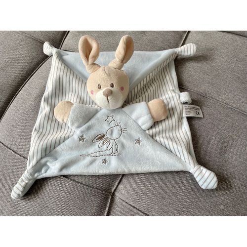 Doudou Lapin Bleu Nicotoy Simba Toys Kiabi