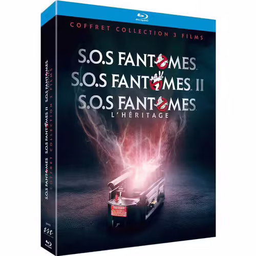 S.O.S Fantômes - Coffret Collection 3 Films : S.O.S Fantômes + S.O.S Fantômes Ii + S.O.S Fantômes : L'héritage - Blu-Ray