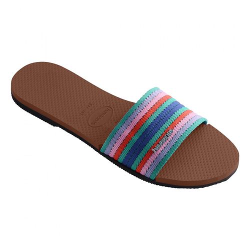 Chancla You Malta Mix Havaiana Mujer