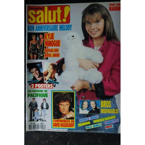 Salut ! 1990 01 - 58 Vanessa Paradis Kylie Minogue Pacifique Bros Feldman Melody