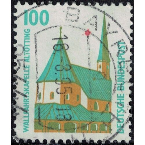 Allemagne 1989 Oblitéré Used Wallfahrtskapelle Chapelle De Pèlerinage Altötting Su