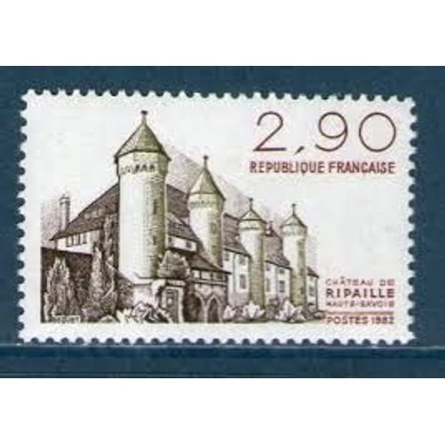 Château De Ripaille Année 1982 N° 2232 Yvert Et Tellier Luxe