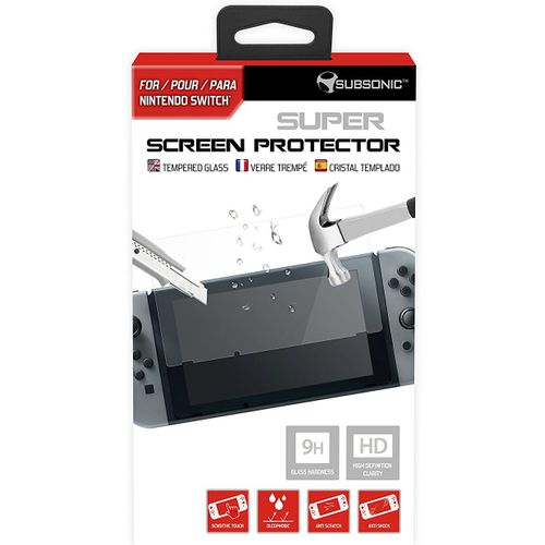 Film de protection d'écran en verre trempé pour Nintendo Switch