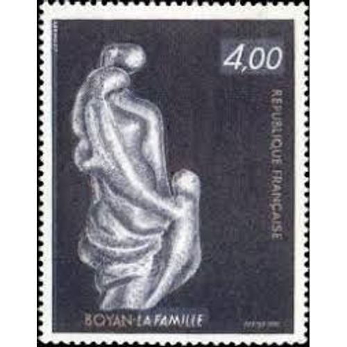 Art : "La Famille" Sculpture De Marc Royan Année 1982 N° 2234 Yvert Et Tellier Luxe