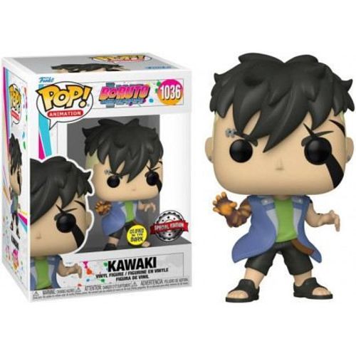 Figurine Pop [Exclusive] Boruto : Kawaki (Luminescent Dans Le Noir) [1036] [Goodies]