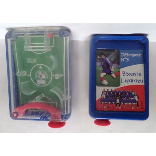 Série Équipe De France De Football 1998 - Défenseur N°3 Bixente Lizarazu - Mini Flipper - 6cm