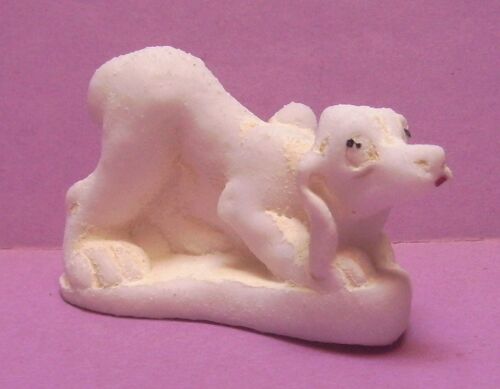 Ancienne Statuette / Figurine " Chien Joueur "