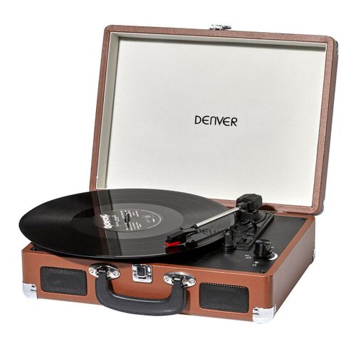 Denver VPL-120 Platine tourne-disque - marron