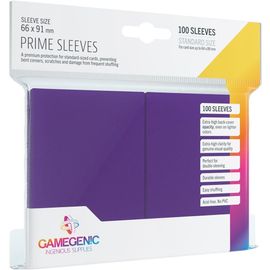 Gamegenic Sleeves X100 Pochettes De Protection De Cartes Premium Prime Violet
